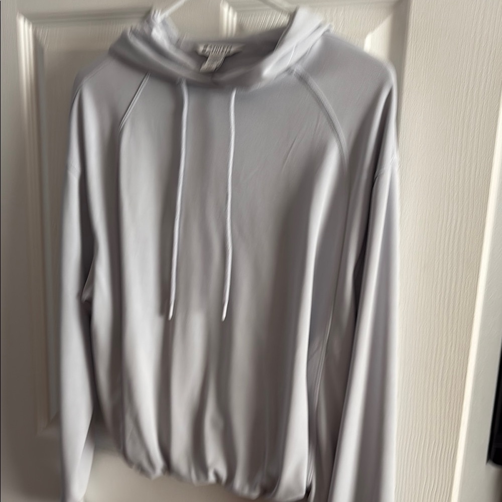 Athleta seasoft bubble hem hoodie